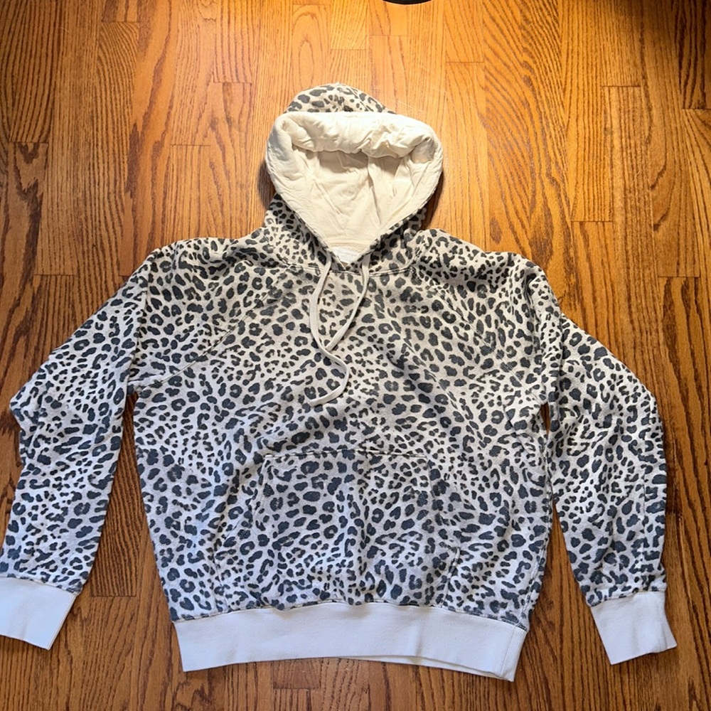 Spiritual Gangster Leopard Print Sweatshirt
